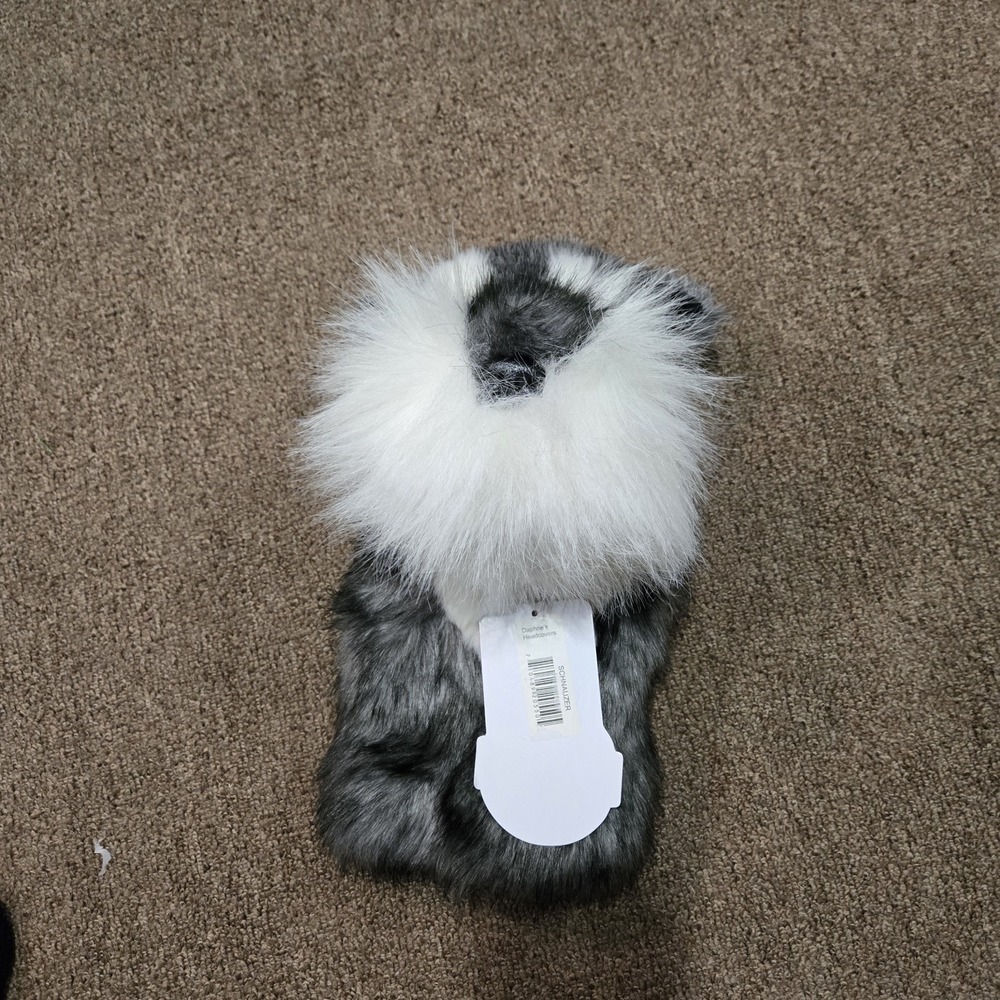Daphne's Headcovers Schnauzer Dog Golf Club Headcover W/tag - Picture 2 of 7